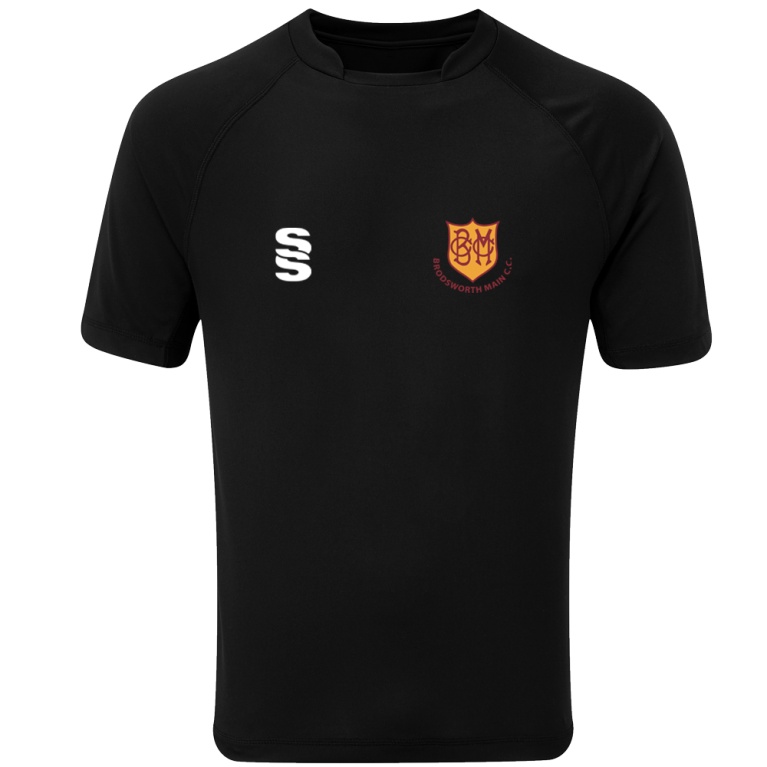 brodsworth main cc Dual Games Shirt : Black