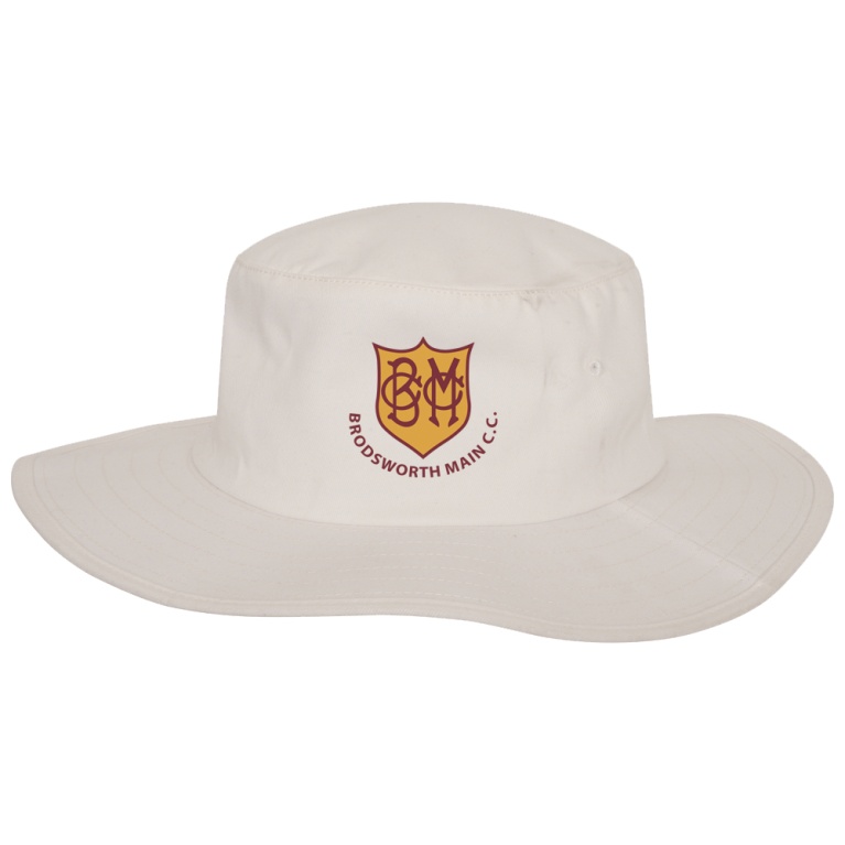 brodsworth main cc Floppy Hat - Ivory