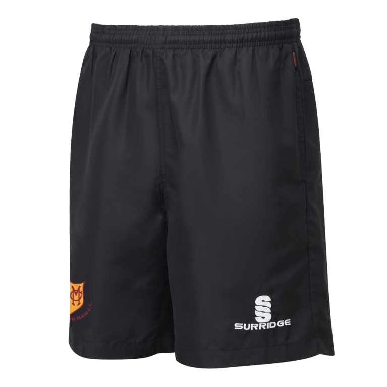 brodsworth main cc Ripstop Pocketed Shorts - Black